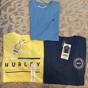 Various Hurley Tee Shirts